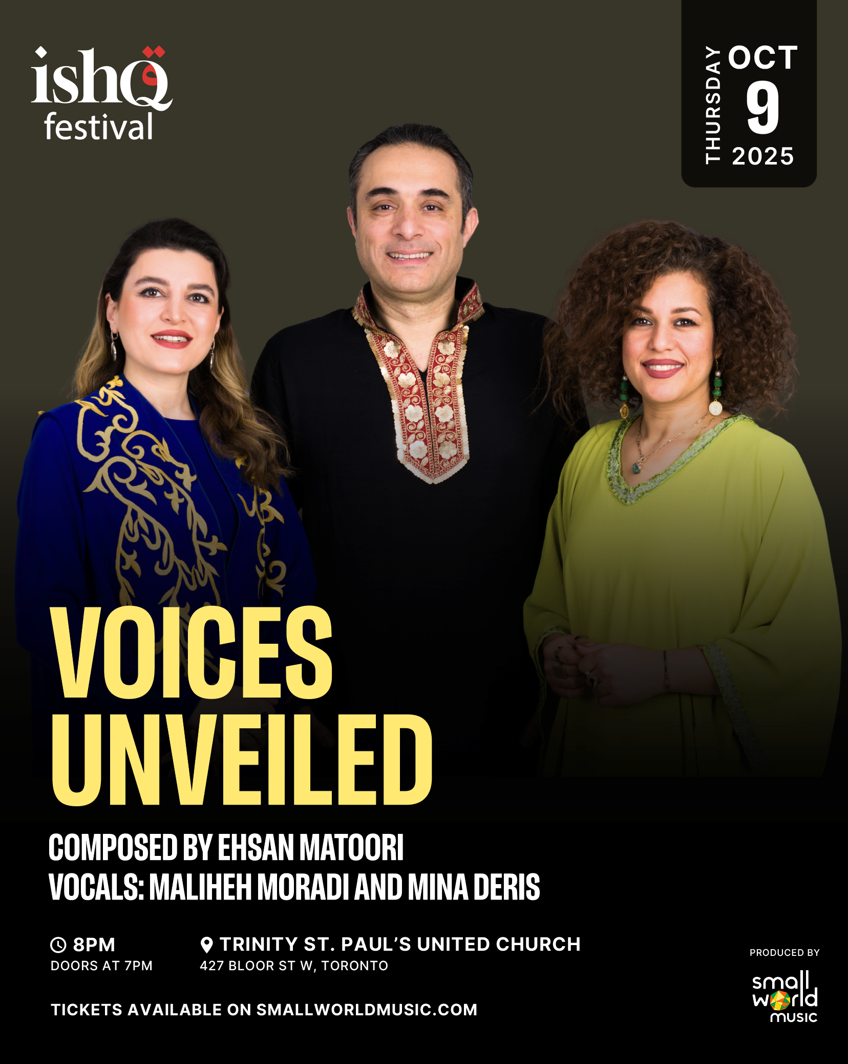 Voices Unveiled Live in Toronto